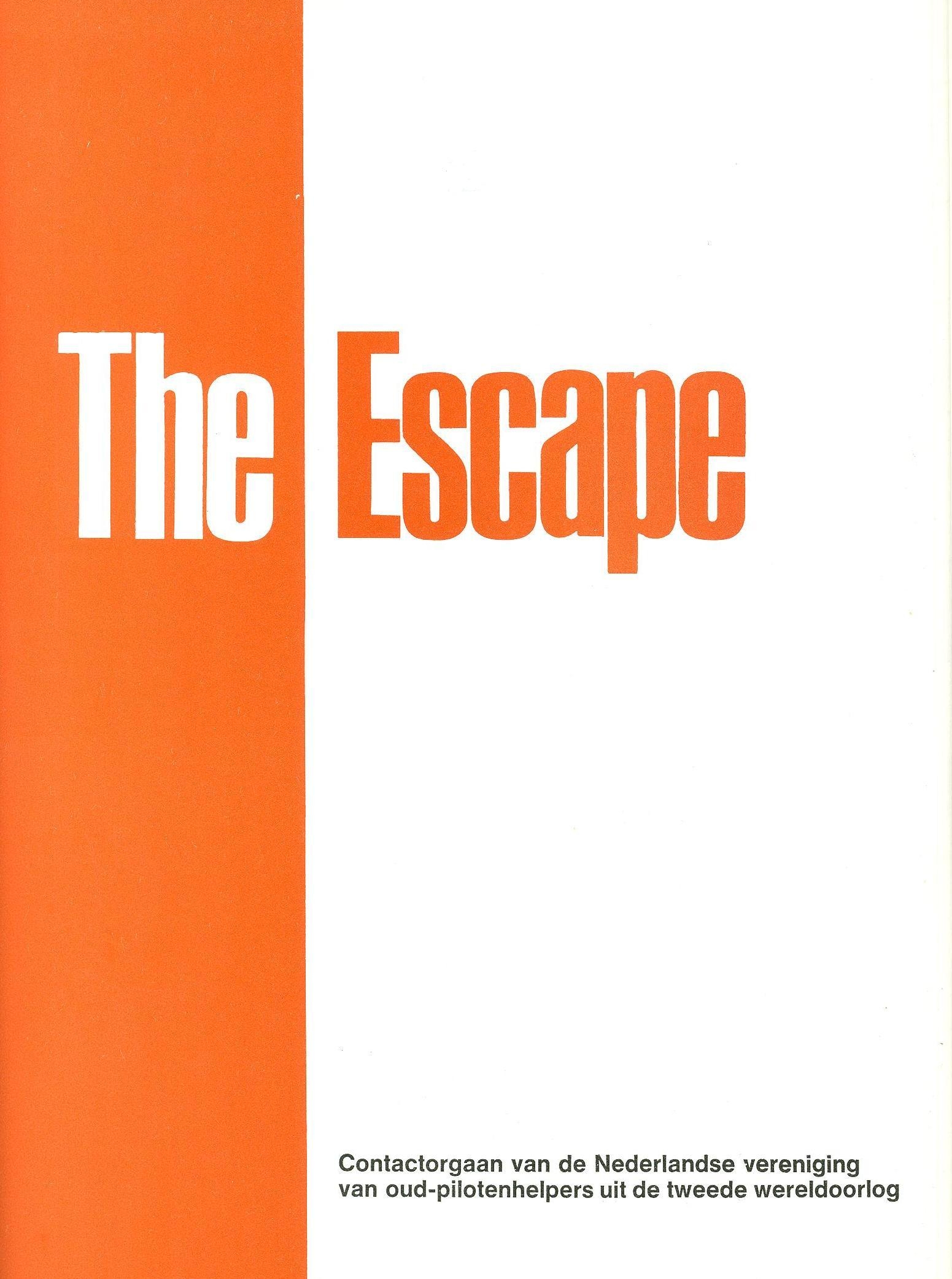 Omslag van het periodiek van The Escape